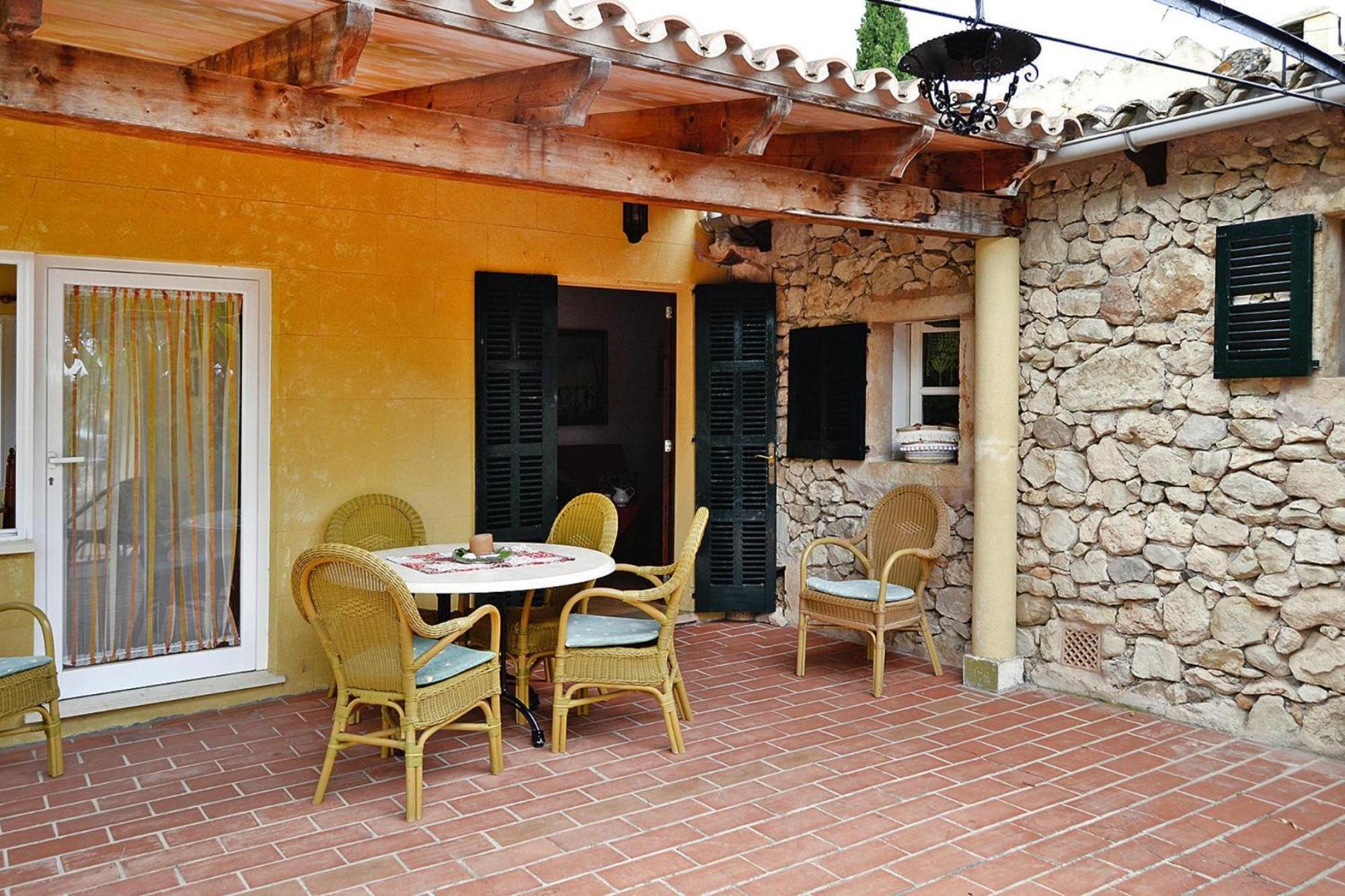 Holiday In With Terrace * Santa Margalida